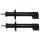 Rear shock absorber set of 2 pieces 1500 ccm