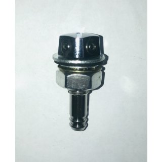 washer nozzle for the windscreen