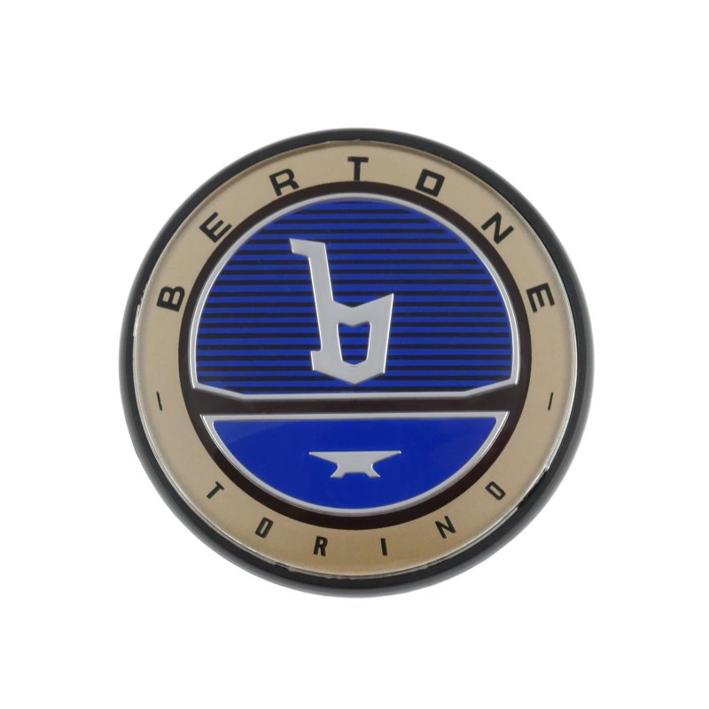Bertone Fiat X/19 X19 X1/9 Chrome Wheel Badges Custom Made To Size 