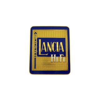 Emblem LANCIA Club HiFI