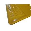 Shaped metal plate LANCIA WM rally