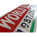 Shaped metal plate LANCIA WM rally