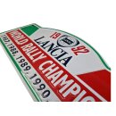 Shaped metal plate LANCIA WM rally
