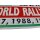 Shaped metal plate LANCIA WM rally