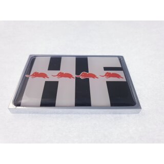 HF Emblem Kotflügel blau weiß rot