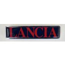 LANCIA sign on the tailgate rear left  Integrale.