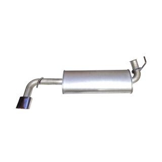 Rear muffler Evoluzione serie