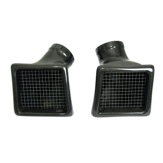 Carbon front bumper air intake EVOLUZIONE