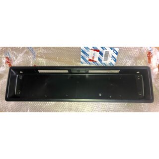 Support for the rear number plate