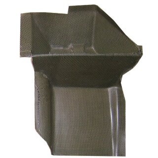 Kevlar Carbon Bodeneinsatz Fußraum vorn rechts