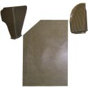 Kevlar Carbon Bodeneinsatz mit Fußstützen vorn...