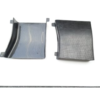 Turbo Luftschacht Carbon unter der Stoßstange