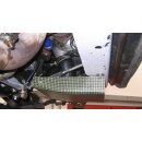 Turbo Luftschacht Carbon unter der Stoßstange
