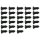 clip for door trim set of 28 pieces