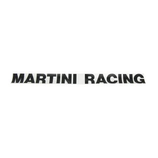 Aufkleber Martini Racing Schwarz 100 x 8,5