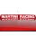 Sticker Martini Racing white 100 x 8,5