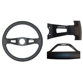 ABARTH Lenkrad Leder 2 Speichen 350 mm