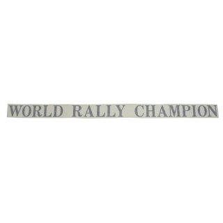 Sticker World Rally Champion 4 x 77 cm