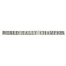 Aufkleber World Rally Champion 4 x 77 cm