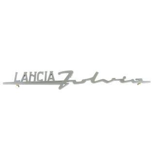 Schriftzug Lancia Fulvia 1. Serie chrom