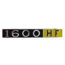 Badge 1600 HF rear panel Fulvia Coupe