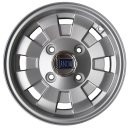 Aluminum wheel  Lancia Fulvia 1 serie 6x14 silver
