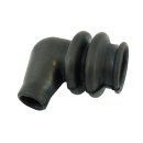 Rubber cover for shift linkage to the transmission...