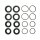 Brake BREMBO caliper seal kit  front axle coupe Fiat 20V Turbo