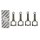Conrod  16 V with srews OE 46446555 set of 4 pieces
