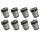Control arm bushing set for the front axle Fulvia 2. serie + Fulvia 3
