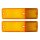 Front indicator glass SET long Integrale Siem