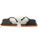 Flasher light set front bumper left and right