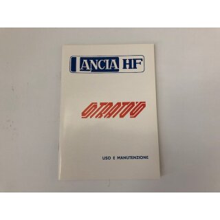Owners manual (italian) Stratos