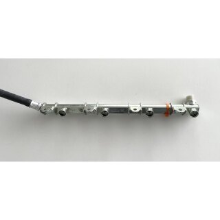 Düsenleiste 8 V Integrale mit Katalysator
