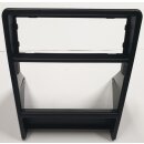 Frame console around radio and fan control panel