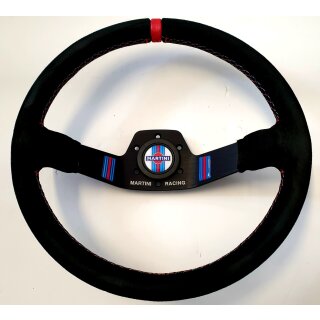 Martini Racing Lenkrad Wildleder 2 Speichen 350 mm