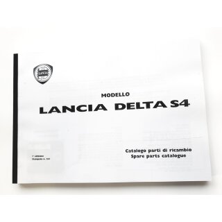 Spare parts catalogue Lancia Delta S4