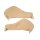 Sitzbezug Alcantara beige Seitenwangen rechts & links für Recaro Highback Sitze