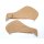 Sitzbezug Alcantara beige Seitenwangen rechts & links für Recaro Highback Sitze