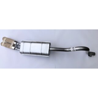 Rear Silencer 131 Rally "Abarth Style"