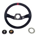 HF Lenkrad Wildleder 2 Speichen 350mm für Lancia Fulvia