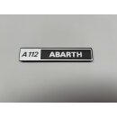 A112 abarth badge rear 1979-1982