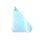 Solextra triangular window, left window, blue