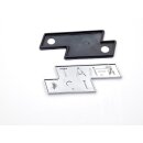 Badge Emblem for Fiat 128 rear Cromodora with rubber backing
