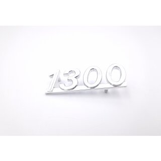 Emblem "1300"  Fiat 128  und Fiat X1/9