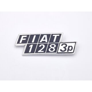 Fiat 128 3p emblem for Fiat 128 rear