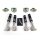 Set KW Gewindefahrwerk V3 black edition + Domlager Lancia Delta Integrale Evo