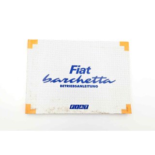 Fiat Barchetta owners manual - German