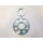 Set of spring plates & lock nuts for rear shock absorber housing Stratos
