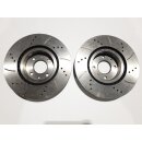 Bremsscheiben vorn Lancia Delta Integrale Integrale SPORT gelocht & geschlitzt